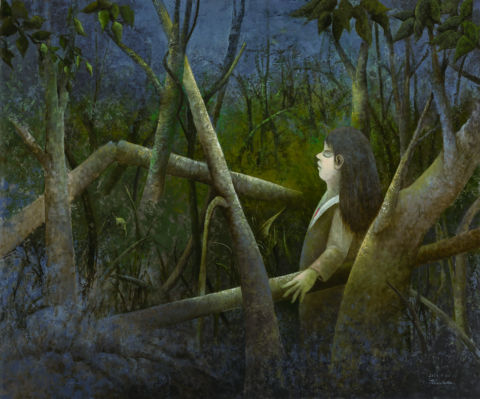 「木もれ日　2013」 2013　162.2×194.0